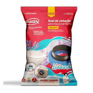 Anel de Vedação Durin com Guia para Louça Sanitária