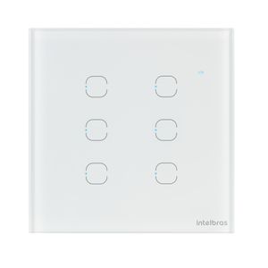 Interruptor Intelbras Smat Wifi Touch 1006 - Branco