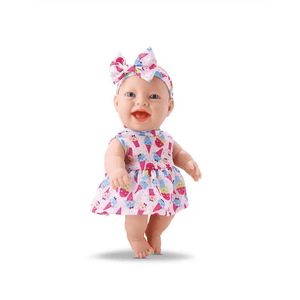 Boneca Bebê Bambolinha em Vinil Bambola