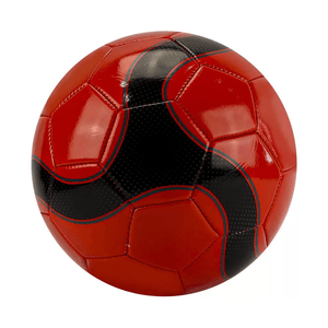 Bola de Futebol Cores BBR Toys - Vermelho e Preto
