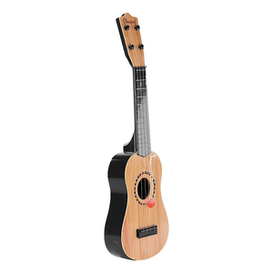 Mini Violão Infantil Mega Star - Bege e Marrom