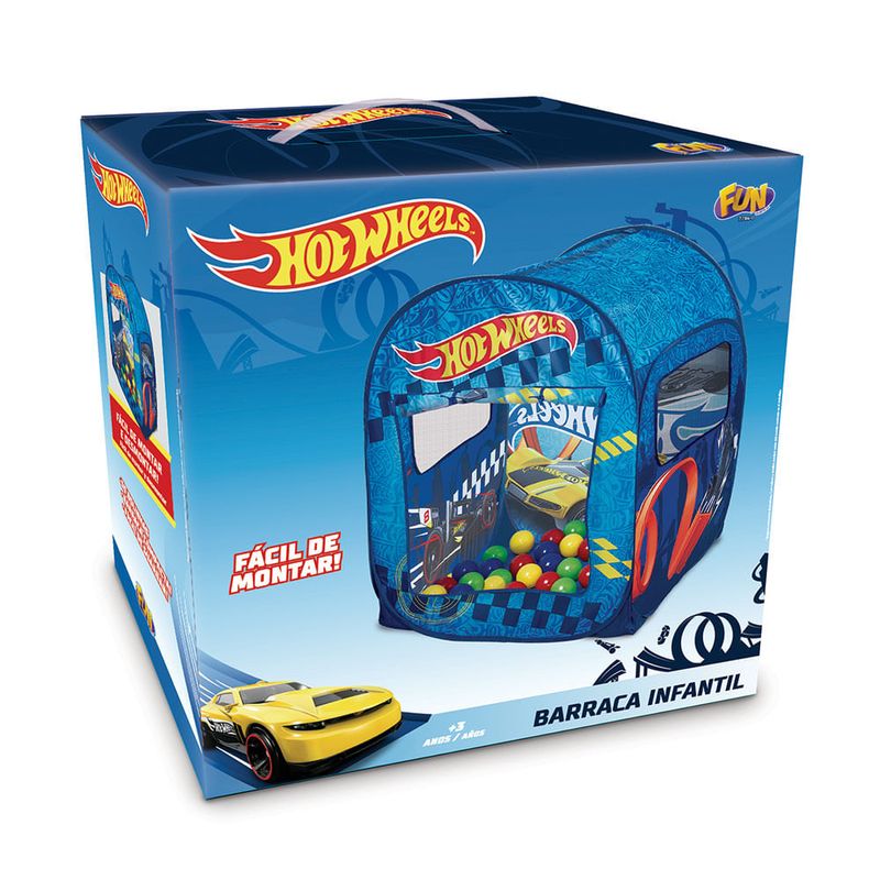 barraca-fun-infantil-hot-wheels-com-50-bolinhas