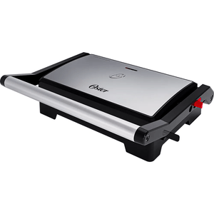Mini Grill Elétrico Oster 2 em 1 Inox 127 V - OGRL230