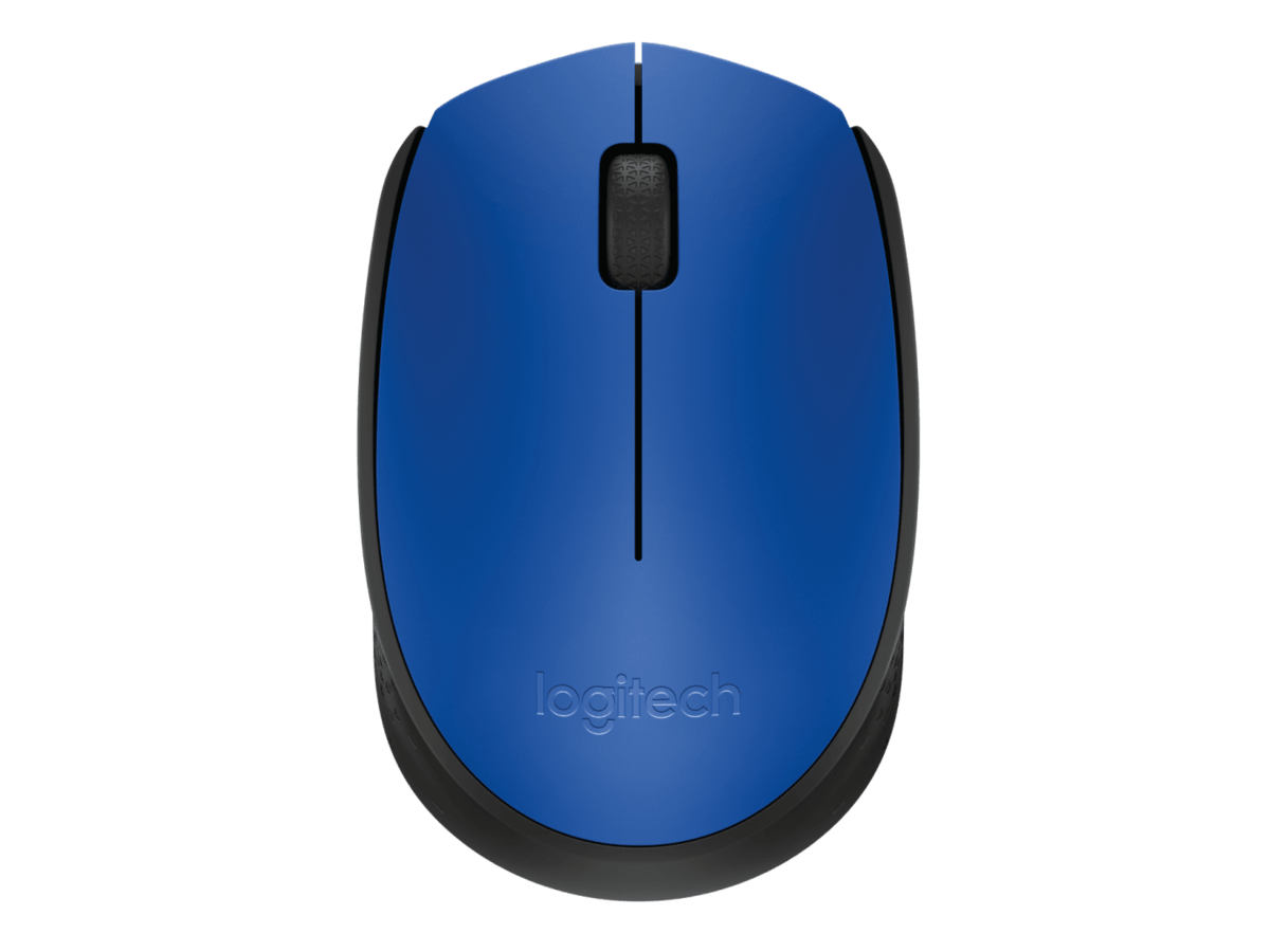 Mouse Logitech Óptico Usb M170 Azul