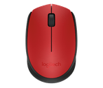mouse-logitech-optico-usb-m170-vermelho