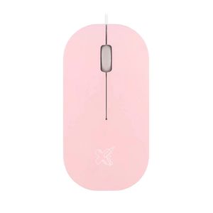 Mouse Maxprint Surface com Fio 1200 DPI USB 2.0 Rosa