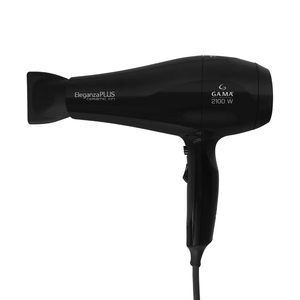Secador de Cabelo Gama Eleganza Plus Ceramic Íon 2100 W 127 V - Preto