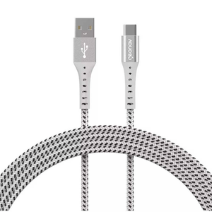 Cabo Micro Usb Geonav Space Gray Essential 1,2 metro 2.0 Branco