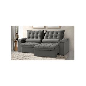 Sofá Calvin 2 Lugares Retrátil e Reclinável Molas Ensacadas 3109