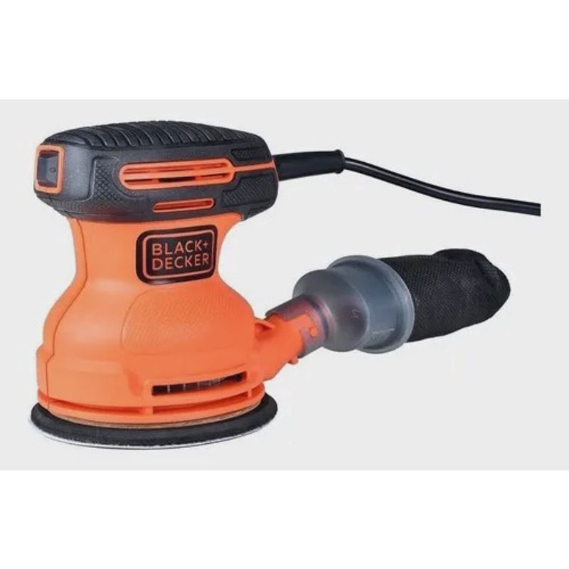 Black Decker Lixadeira Orbital, Potente e Eficiente, 200W, 127V