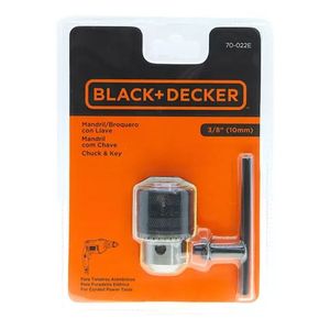 Mandril Black Decker para Furadeira 3/8 10 mm