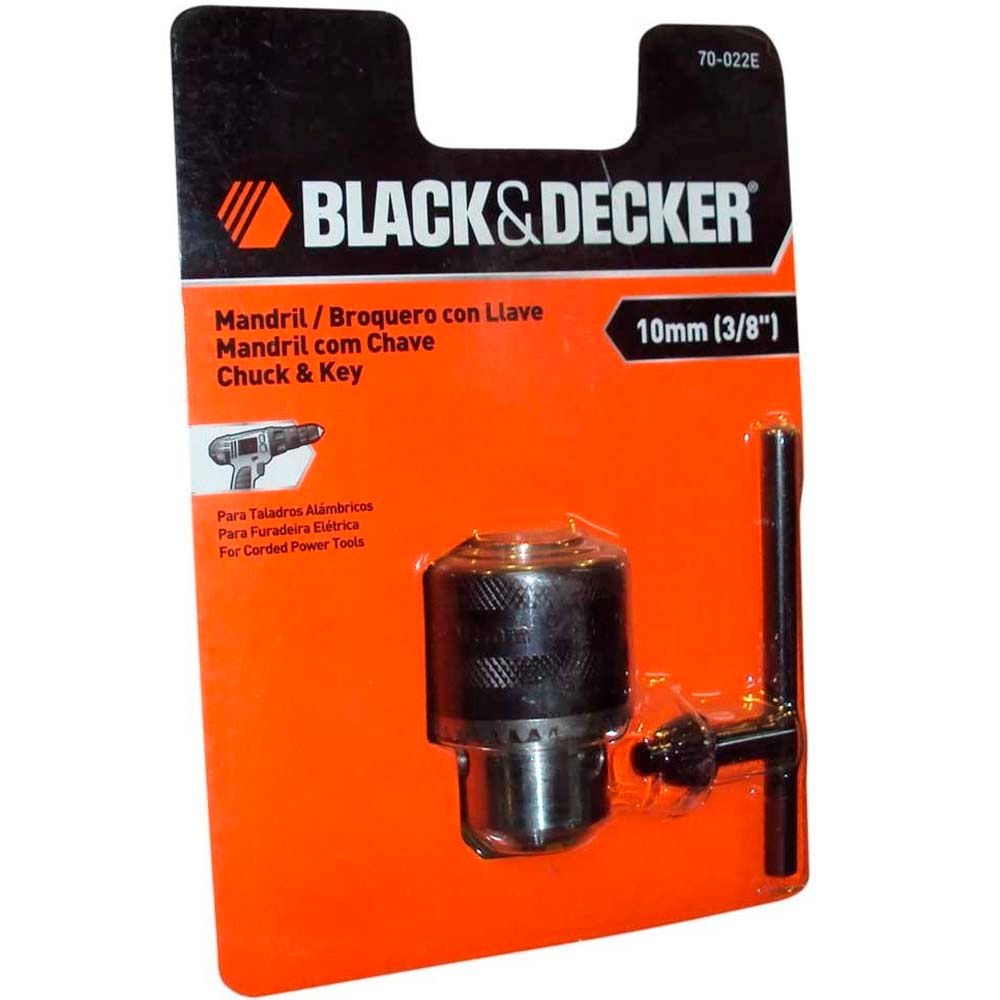 Mandril Black Decker para Furadeira 3 8 10 mm