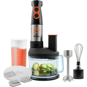 Mixer Mallory Trikxer Masterchef 5 em 1 127 V - Preto / Laranja