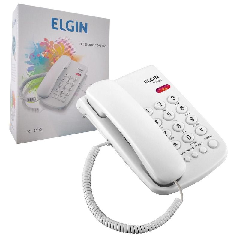 telefone-elgin-com-fio-basico-branco