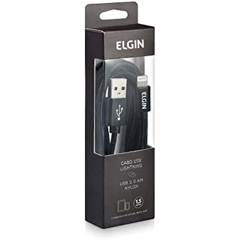cabo-usb-2-0-apple-lightning-1-5m-preto-elgin