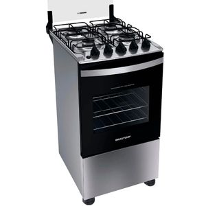 Fogão Brastemp Inox - 4 Bocas