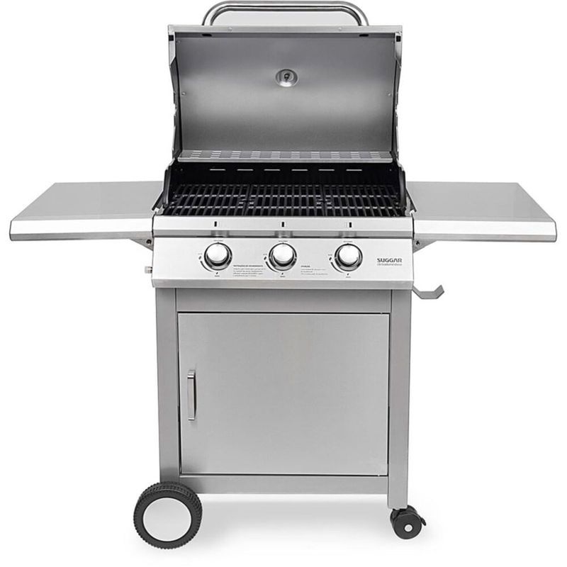churrasqueira-com-carrinho-suggar-inox-a-gas-ch5001ix