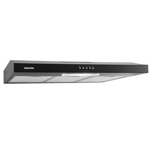 Depurador Slim Suggar 3 Velocidades 80 cm 110 V Preto Fosco - DPS181PT