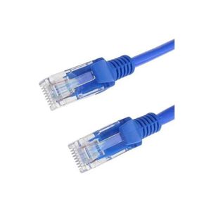 Cabo Rede Anatel Patch Cord Cat 6 / Utp Azul - 5 metros