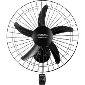 Ventilador Mondial Parede Turbo Pro 50 cm Preto