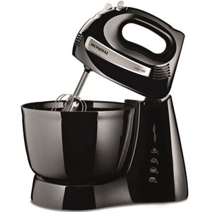 Batedeira Mondial Cake B-50 Preto / Inox 127V
