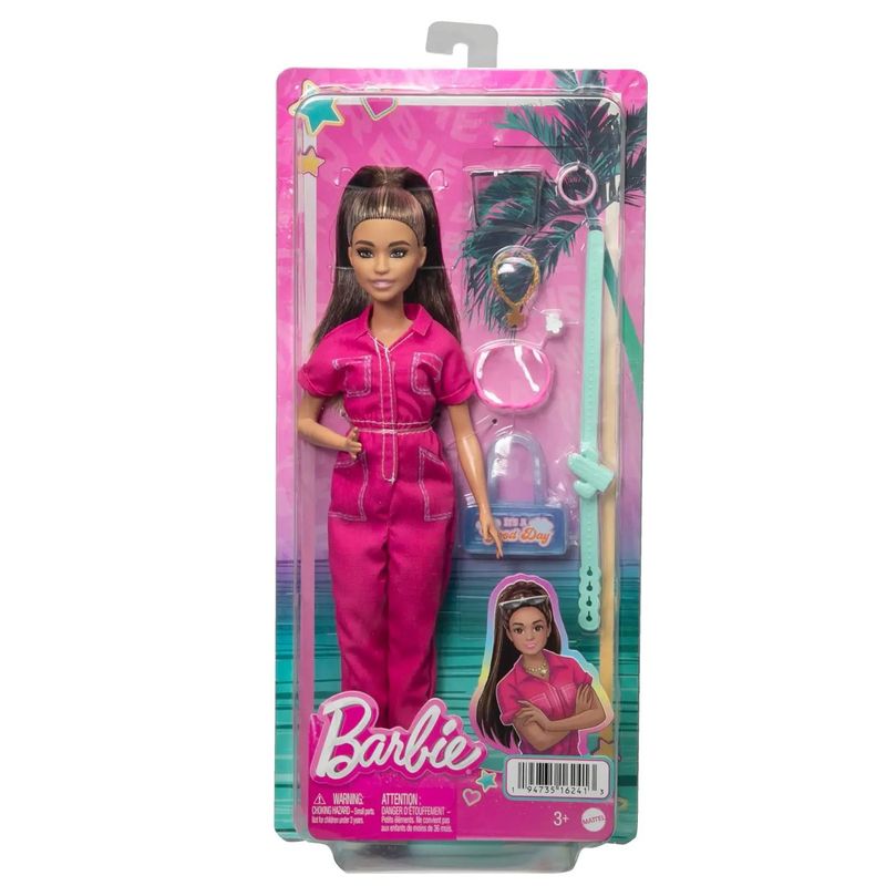 Boneca Barbie Filme Acessórios Moda Rosa - Mattel