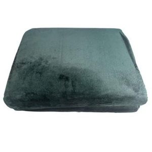 Cobertor Casal Plush Liso Slim 1,80 x 2,20 metros Verde Selva - Hedrons