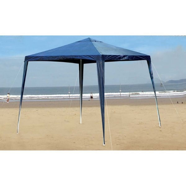 テント・タープ mama Rio Gazebo Mor 2,40m x 3m Ráfia Azul
