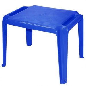 Mesa Infantil Tramontina Dona Chica em Polipropileno Azul