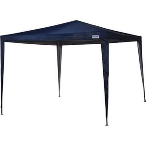 Gazebo Mor 3m x 3m Poliester Oxford Azul com Silvercoating