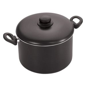 Caldeirão Antiaderente Fortaleza Reto Black - 26cm
