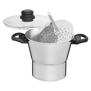Cuscuzeiro Nigro Inteiriço Polido 18 cm - 3,0 Litros