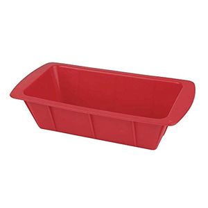 Forma Retangular Mor de Silicone - Vermelha