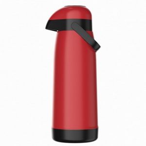 Garrafa Térmica Pressão Magic Pump 1.8 Litros Vermelho Aurora - Termolar