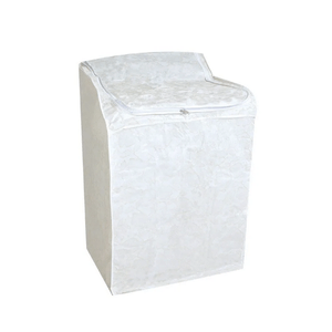 Capa para Máquina de Lavar Roupa Flanelada Secalux Branco– Médio