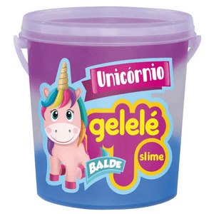 Slime Balde Gelelé Unicórnio - Sortido