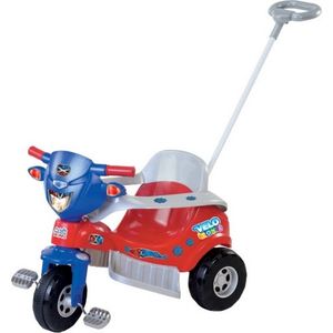 Tico-Tico Velo Toys Magic Toys com Capacete - Vermelho