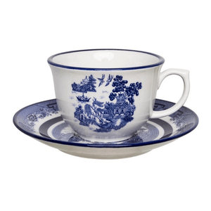 Xicara Cha C/Pires B Willow 240ml
