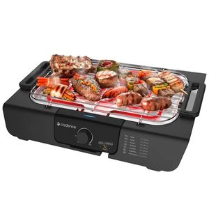 Churrasqueira Elétrica Cadence Grill Menu 127V Preto - GRL810