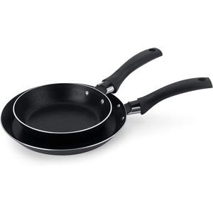 Jogo de Frigideiras Multiflon Tapioqueira, Crepeira e Panquequeira Antiaderente de Alumínio - 14/18cm