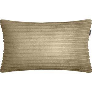Capa para Almofada Adomes Flanel Bege - 28 x 50cm