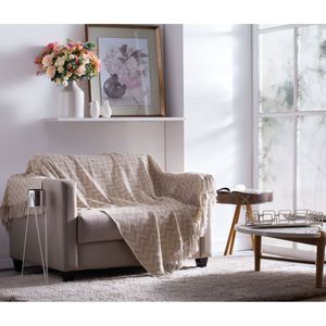 Manta para Sofá Adomes Jacquard Casa Blanca - Missoni Bege