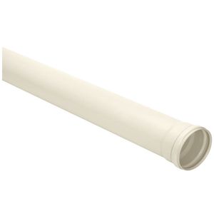 Tubo Amanco para Esgoto em PVC 100mm x 6 metros - Branco