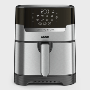 Fritadeira Arno Air Plus Expert e Grill Digital 4,2 Litros Inox - UFE2
