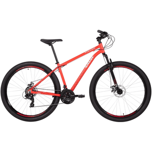 Bicicleta Caloi Mtb Vulcan Aro 29, Quadro de Alumínio, 21 Velocidades e Freio a Disco - Vermelha