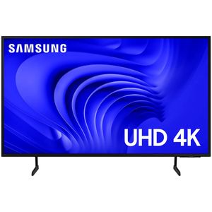 Smart Tv Samsung 43" UHD 4K com Processador Crystal 4K, Gaming Hub, AI Energy Mode e Alexa Built In Preto -  43DU7700