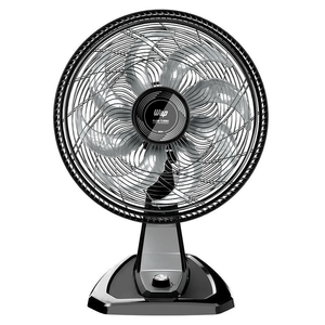 Ventilador de Mesa e Parede Wap Flow Turbo 50cm 8 Pás 127V - Preto e Cinza