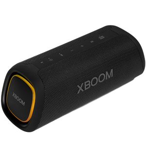 Caixa de Som Portátil LG XBOOM Go, Power Bluetooth, 30W + 10W RMS, 24h de Bateria e Sound Boost Preta - XG7S