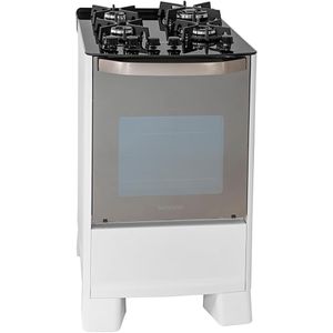 Fogão Suggar Master Grill 4 Queimadores Branco - FGVMTG411BR