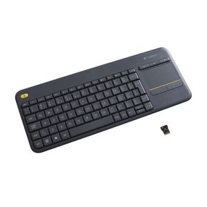 Teclado sem Fio Logitech Touch Smart Tv Wireless - K400 Plus